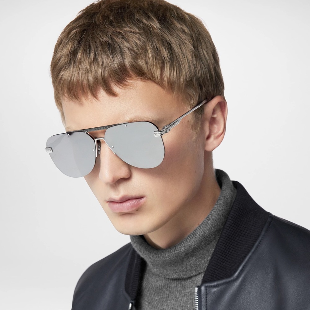 Louis Vuitton Sun Glasses, Rimless. 100% Authentic